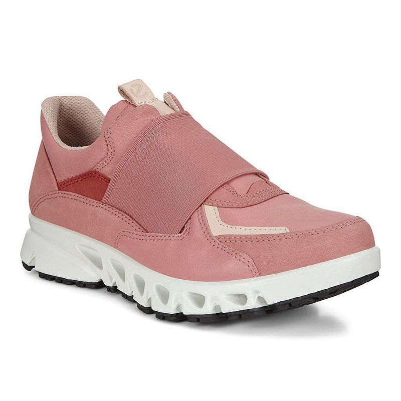 Women Flats Ecco Multi-Vent W - Sneakers Pink - India TWQKEX409